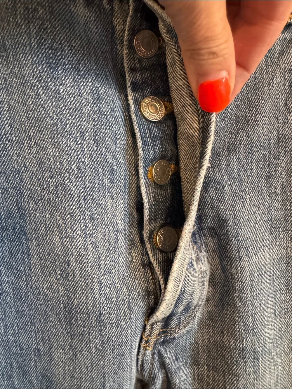 Levi's Men’s Vintage 90’s Straight Light Blue Jeans